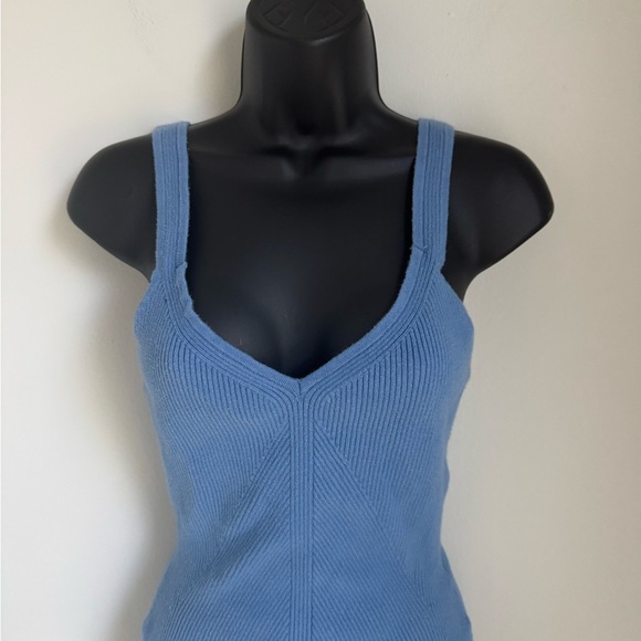 Abercrombie & Fitch Blue Knit Bodysuit Size L - Picture 1 of 2